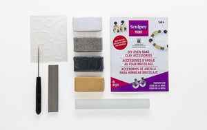 DIY Premo earring making kit - perfect for beginners or children