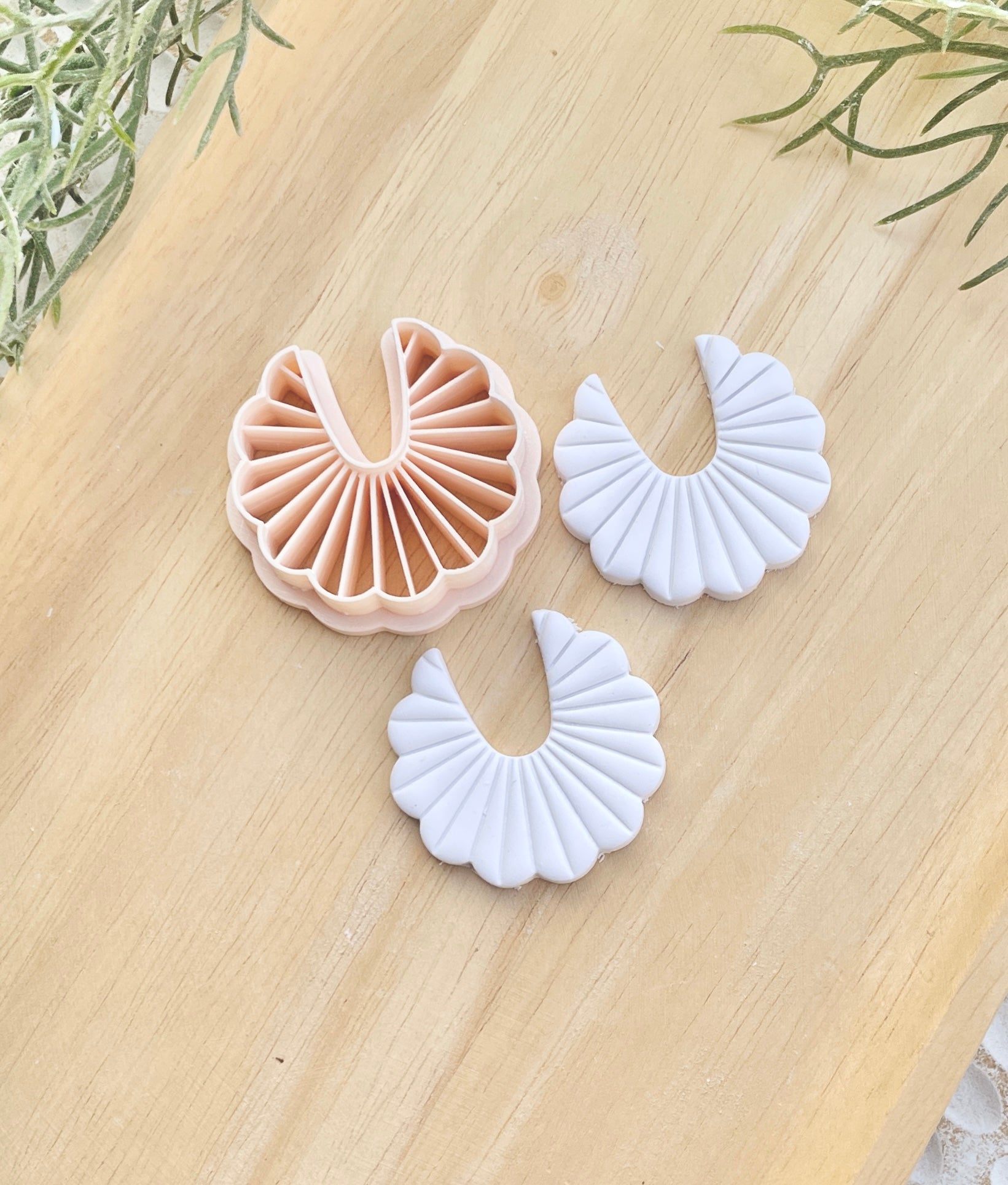 Hannah Scallop with lines cutter