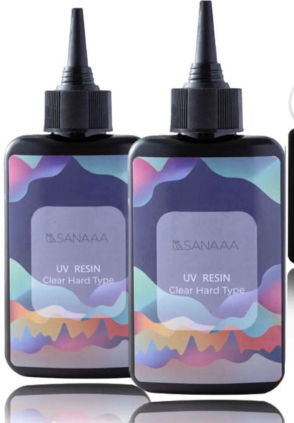 NEW formula Sanaaa UV Resin - 200g bottle