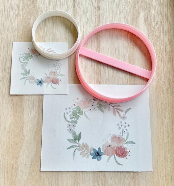 Trinket dish cutter & transfer paper PACK 1