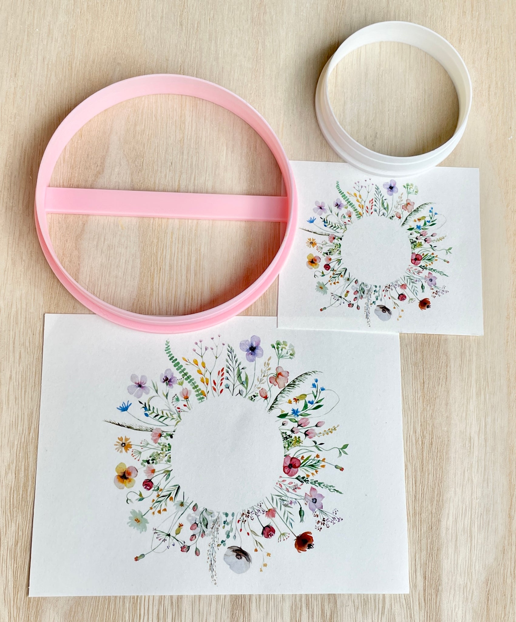 Trinket dish cutter & transfer paper PACK 3