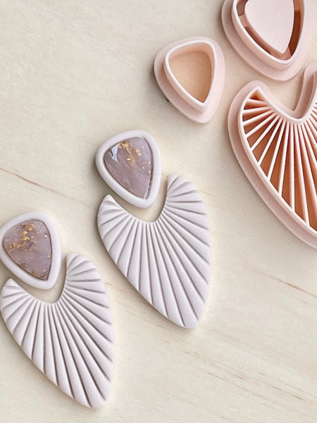 Billie art deco imprint cutter set