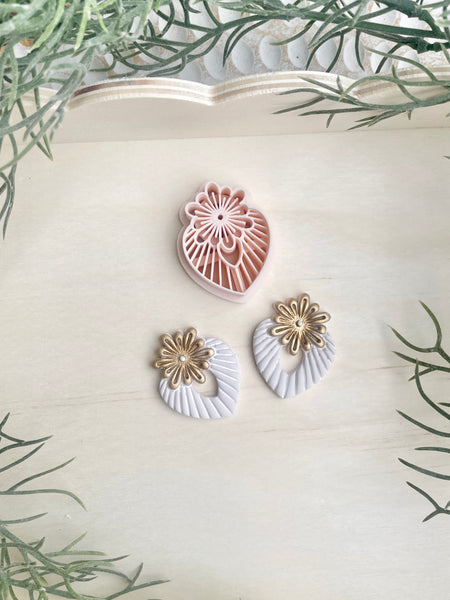 Adeline boho flower detail cutter