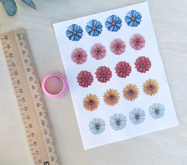 Flower cutter & Image transfer paper