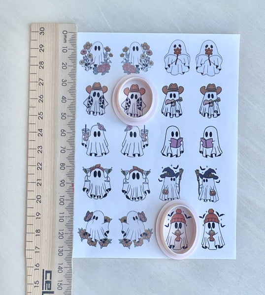 Cute ghosts Image transfer paper