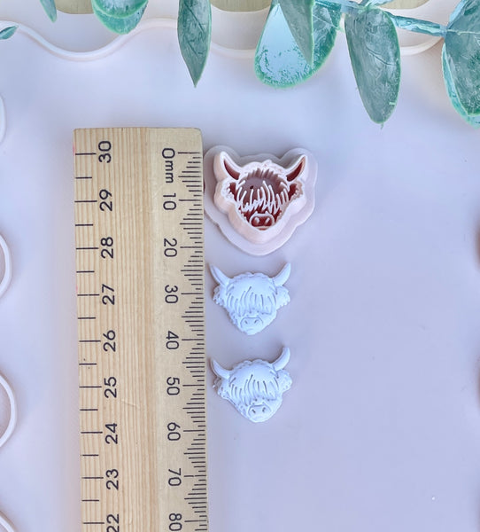 Highland Cow cutter - 3 sizes