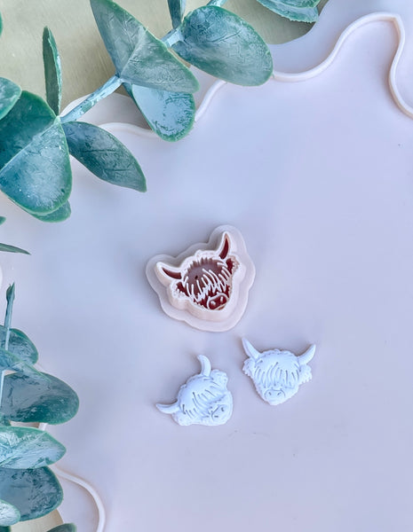 Highland Cow cutter - 3 sizes
