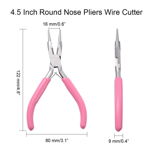 Round nose pilers with added cutter