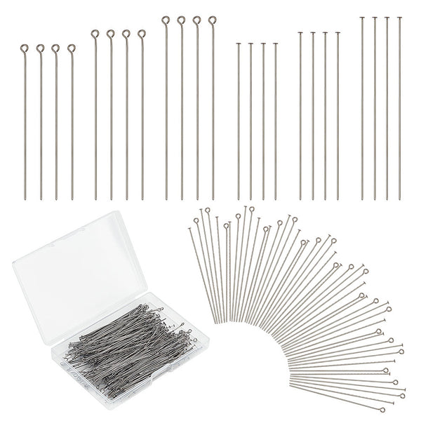 Gun metal eye pins bulk pack 360 pieces