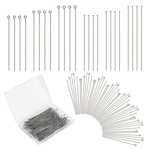 Gun metal eye pins bulk pack 360 pieces