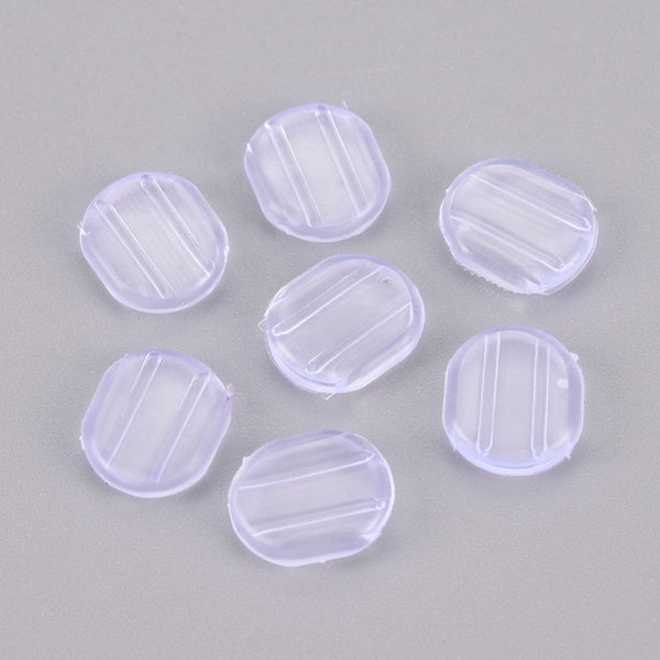 Silicone clip on  comfort backs 10 x pieces
