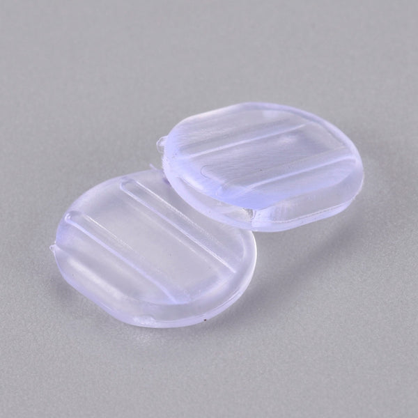 Silicone clip on  comfort backs 10 x pieces