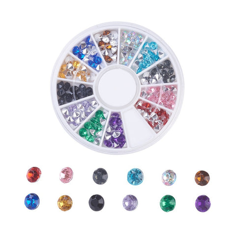 Mixed colour diamantes