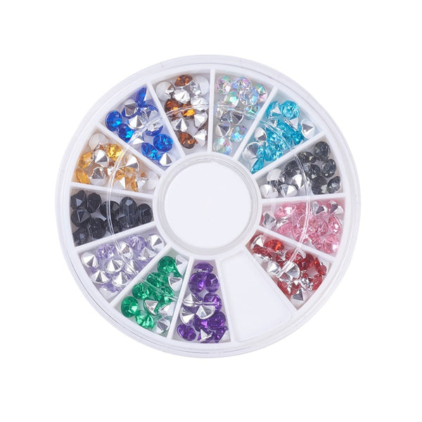 Mixed colour diamantes