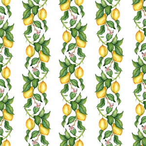 Lemon vines pattern water transfer - #430