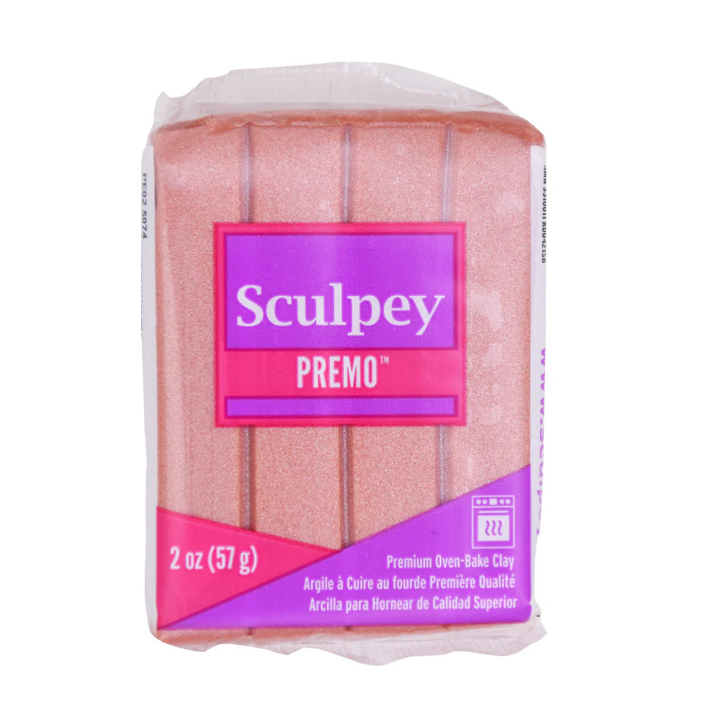 NEW Sculpey Premo Rose Gold Metallic- 52g