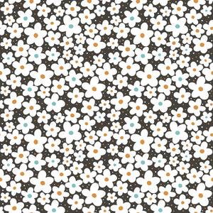 Dark back ground flower water transfer paper