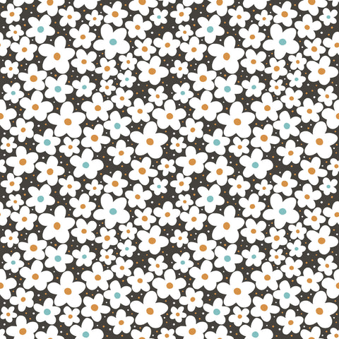 Dark back ground flower water transfer paper