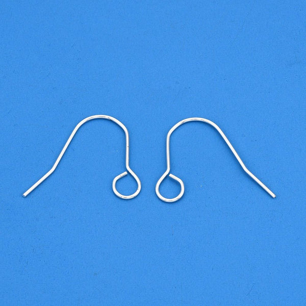 All in one bright silver plated stainless steel hooks