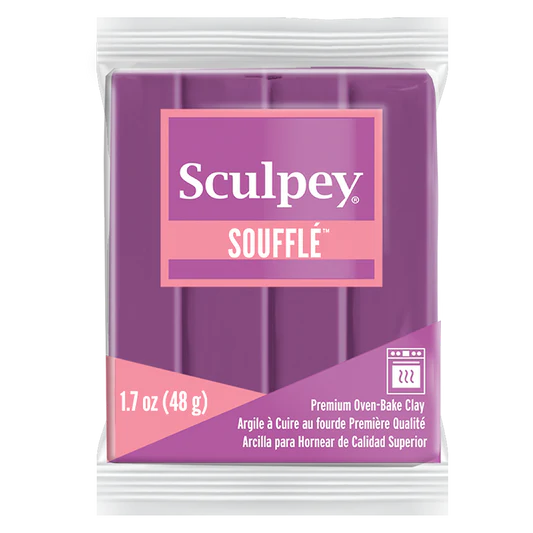 NEW Sculpey Souffle Smoky Mauve  - 52g
