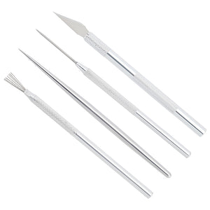 Stainless steel tool set of 4