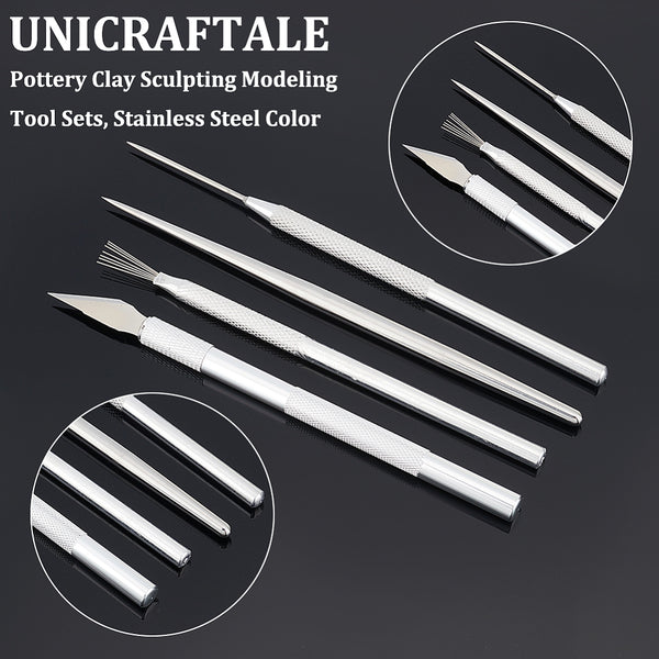 Stainless steel tool set of 4