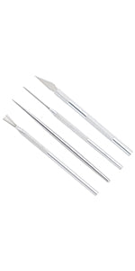Stainless steel tool set of 4