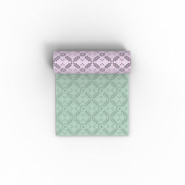 Vintage garden texture roller