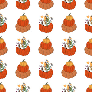 Halloween Flower Pumpkins CBD Magic transfer paper