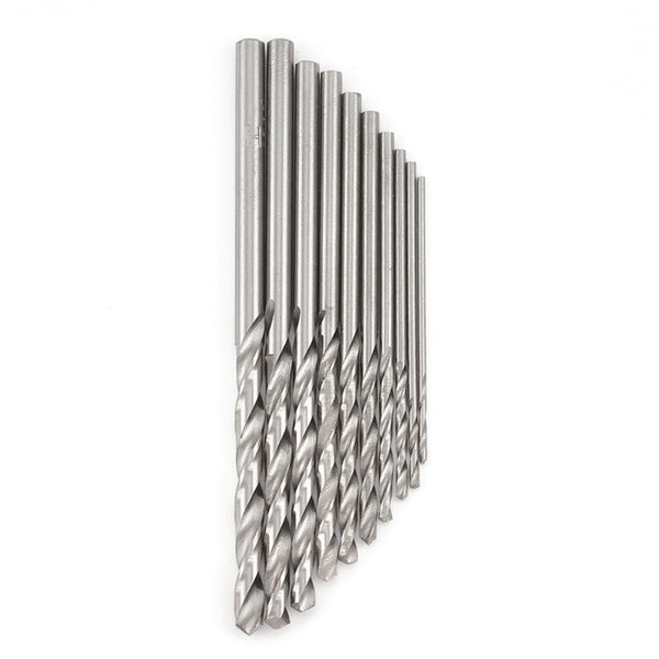 Drill Bits - 10 pieces stainless steel