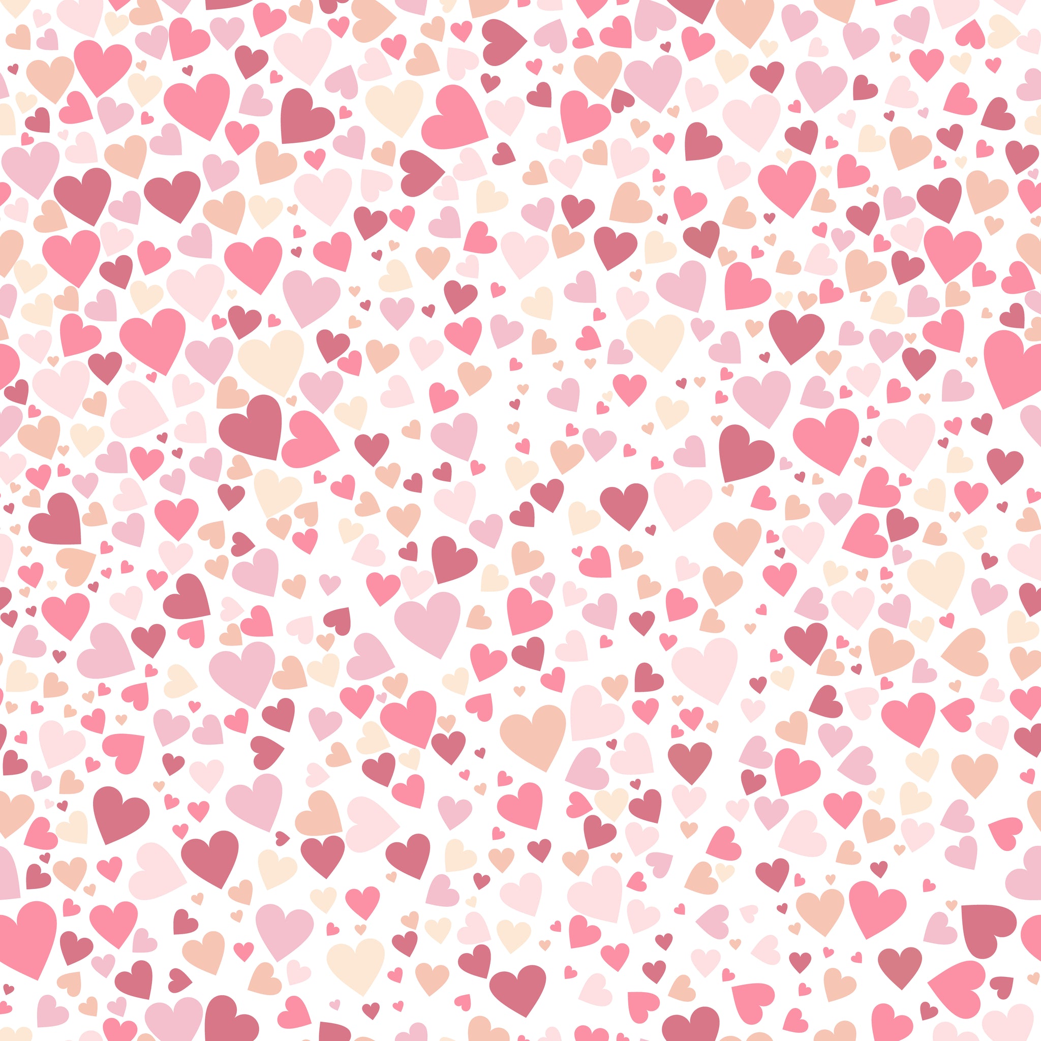 Heart cluster - Transfer paper - 1 sheet