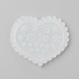 REDUCED Micro flower moulds - Heart shape