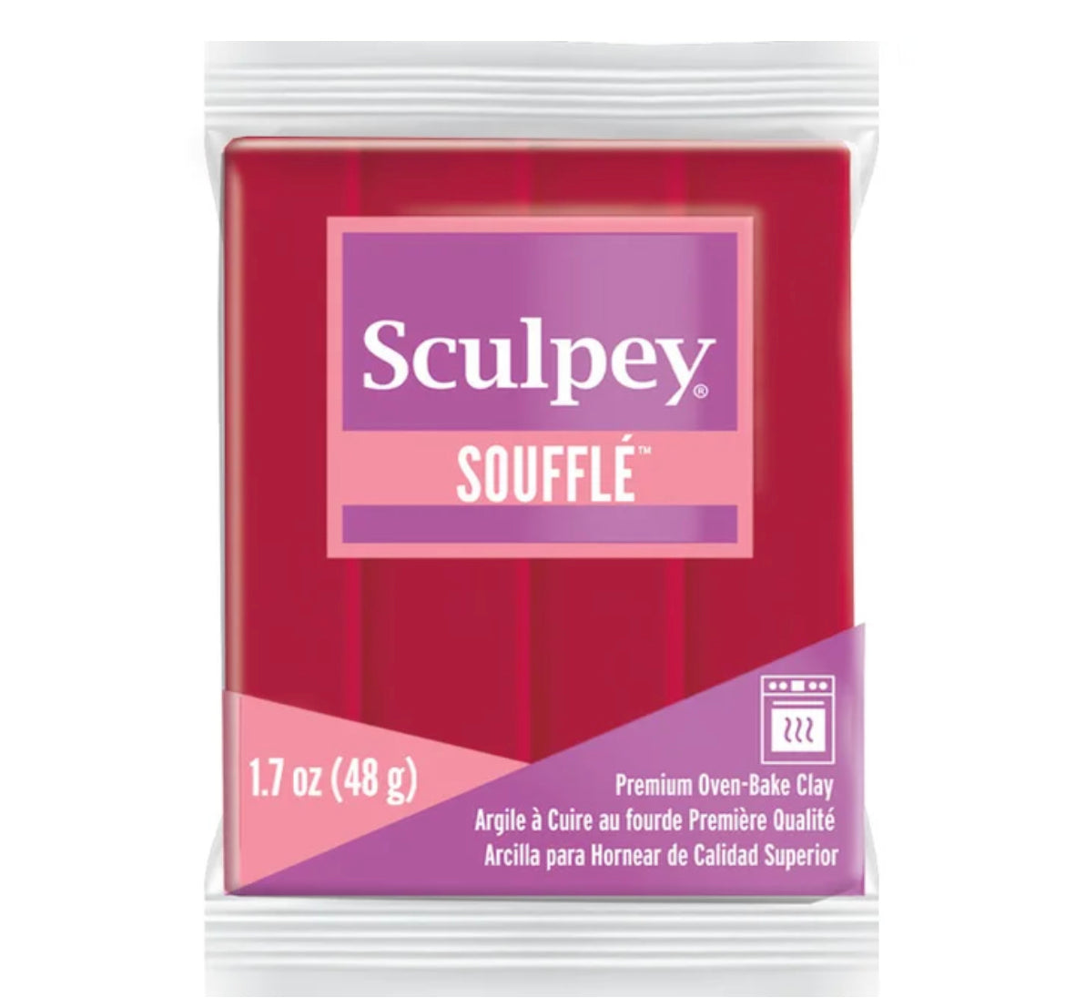 Sculpey Souffle Cherry Pie  - 52g