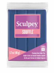 NEW Sculpey Souffle Midnight Blue  - 52g