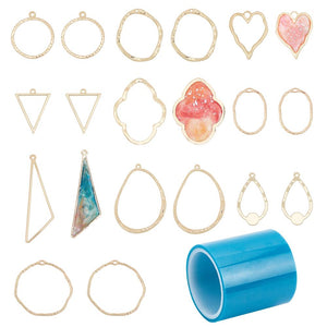 REDUCED 21 pieces - Resin tape & charm packs  - Pack No 1